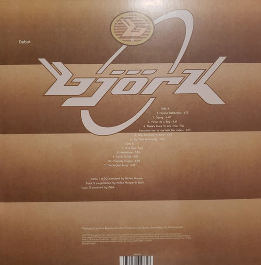 Björk : Debut (LP, Album, RE)