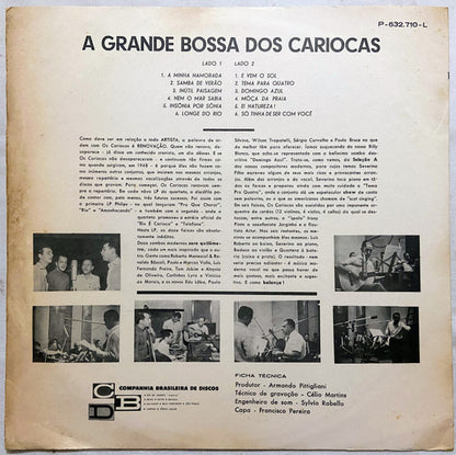 Os Cariocas : A Grande Bossa Dos Cariocas (LP, Album, Mono)