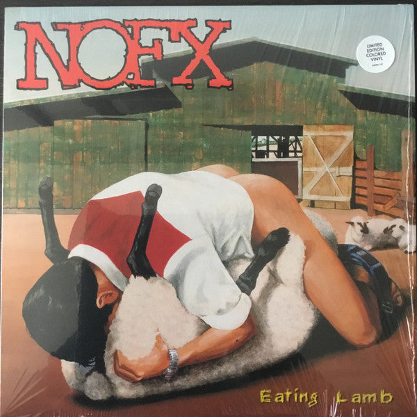 NOFX : Eating Lamb (LP, Album, Ltd, RE, RP, Red)