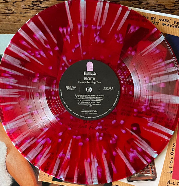 NOFX : Eating Lamb (LP, Album, Ltd, RE, RP, Red)