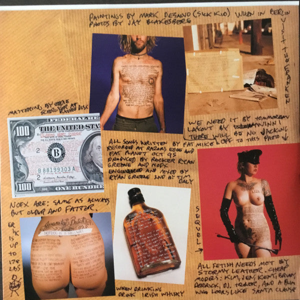 NOFX : Eating Lamb (LP, Album, Ltd, RE, RP, Red)