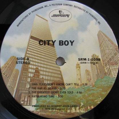 City Boy : City Boy (LP, Album, Ter)