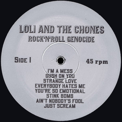 Loli And The Chones* : Total Fucking Genocide (LP, Album)