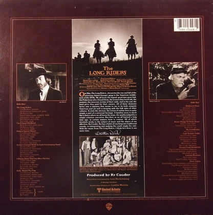 Ry Cooder : The Long Riders (Original Sound Track) (LP, Album, Win)