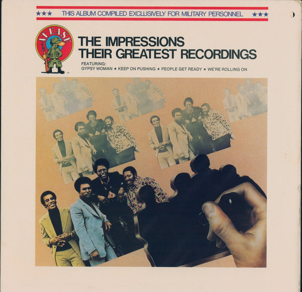 The Impressions : Their Greatest Recordings (LP, Comp)