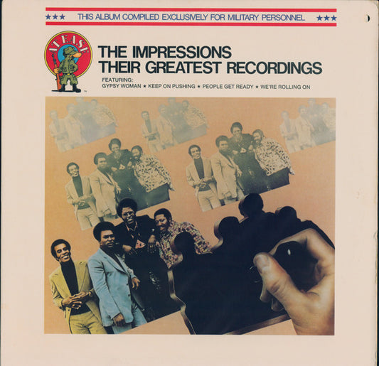 The Impressions : Their Greatest Recordings (LP, Comp)