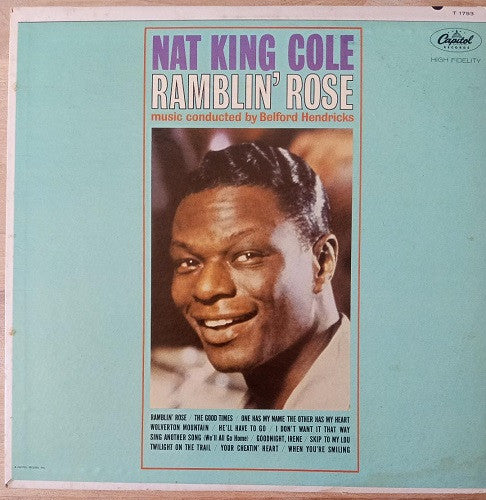 Nat King Cole : Ramblin' Rose (LP, Album, Mono)