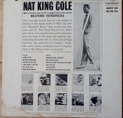 Nat King Cole : Ramblin' Rose (LP, Album, Mono)