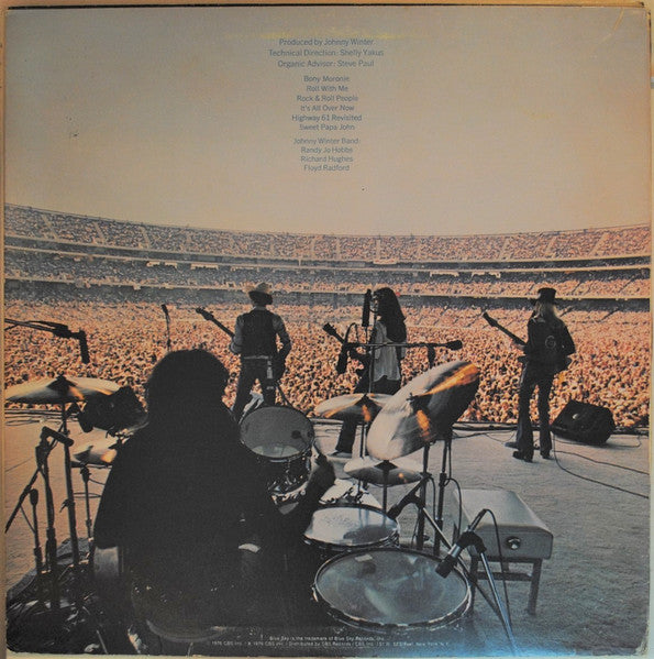 Johnny Winter : Captured Live! (LP, Album, Pit)