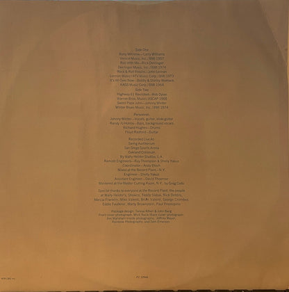 Johnny Winter : Captured Live! (LP, Album, Pit)