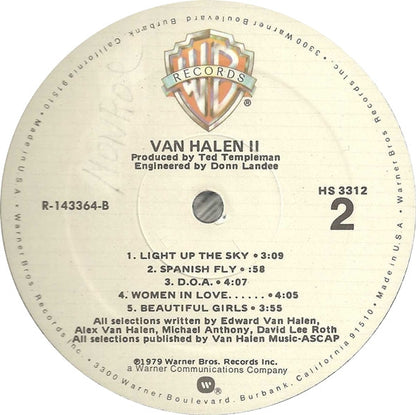 Van Halen : Van Halen II (LP, Album, Club, RCA)