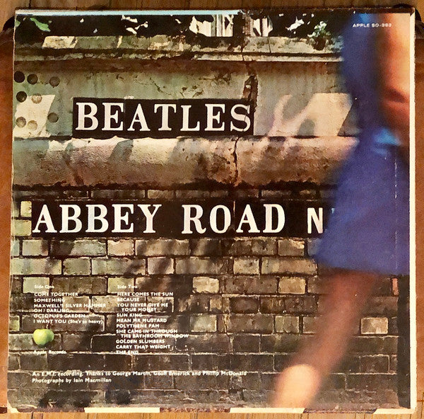 The Beatles : Abbey Road (LP, Album, RE, Win)