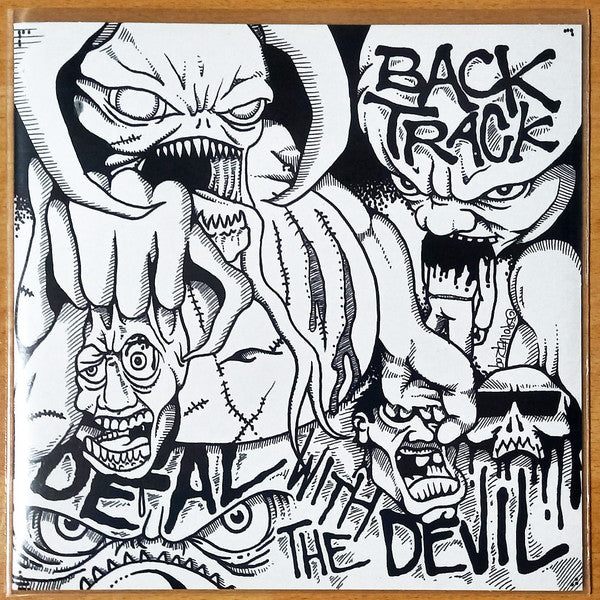 Backtrack (2) : Deal With The Devil (7", EP, RE, RP, Gre)