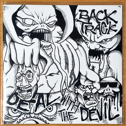 Backtrack (2) : Deal With The Devil (7", EP, RE, RP, Gre)