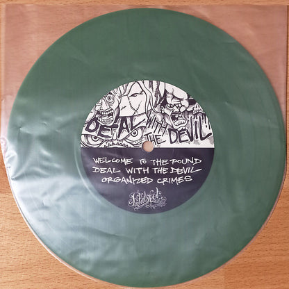 Backtrack (2) : Deal With The Devil (7", EP, RE, RP, Gre)