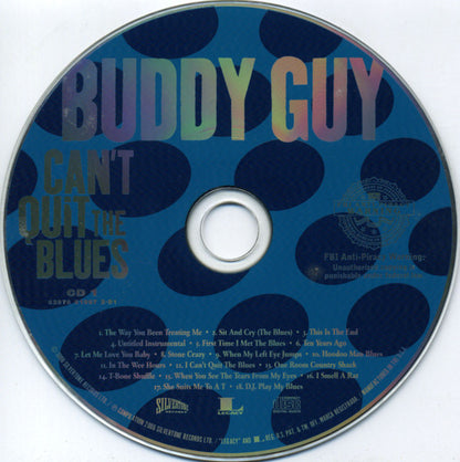 Buddy Guy : Can't Quit The Blues (3xCD + DVD + Box, Comp)