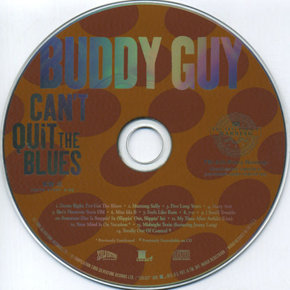 Buddy Guy : Can't Quit The Blues (3xCD + DVD + Box, Comp)