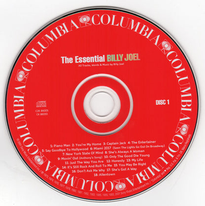 Billy Joel : The Essential Billy Joel (2xCD, Comp, RM)
