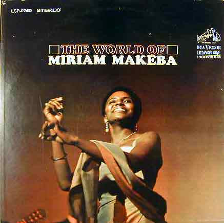 Miriam Makeba : The World Of Miriam Makeba (LP, Album)