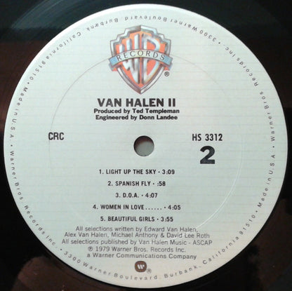 Van Halen : Van Halen II (LP, Album, Club, CRC)
