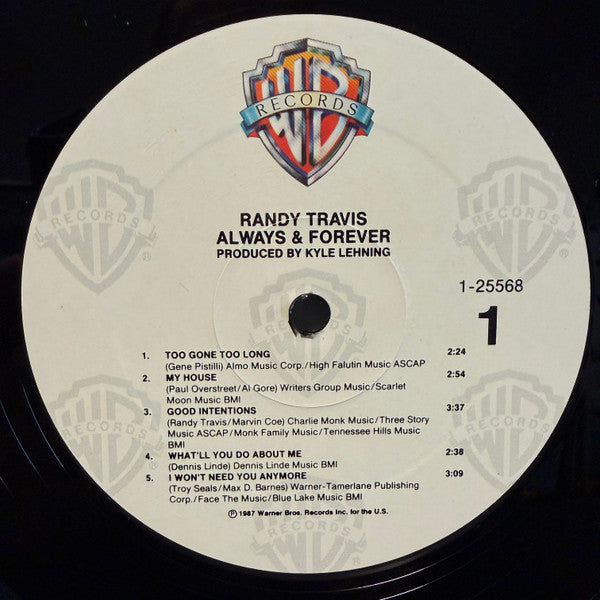 Randy Travis : Always And Forever (LP, Album, All)
