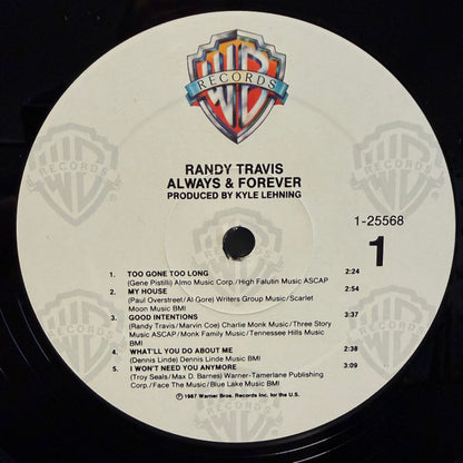Randy Travis : Always And Forever (LP, Album, All)