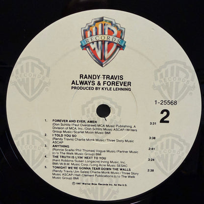 Randy Travis : Always And Forever (LP, Album, All)