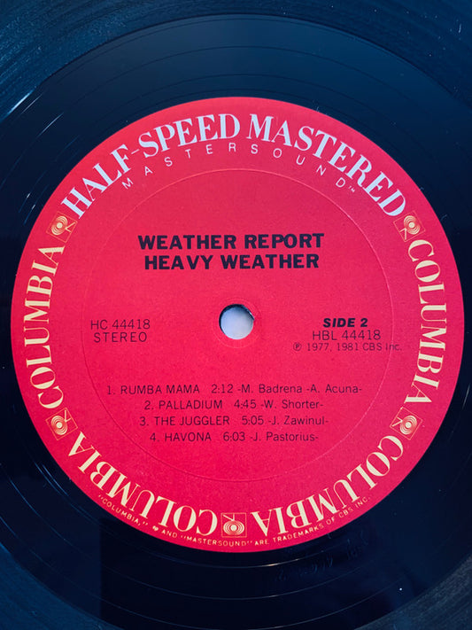 Weather Report : Heavy Weather (LP, Album, RE, RM, Hal)