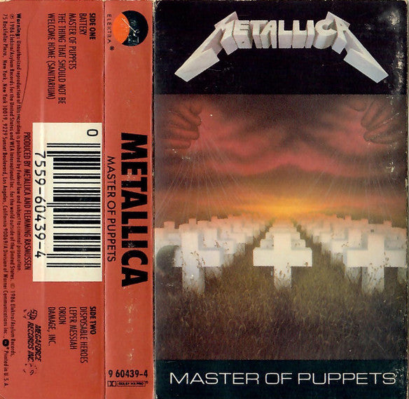 Metallica : Master Of Puppets (Cass, Album, RE, Dol)