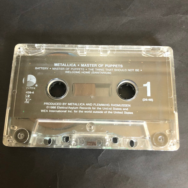 Metallica : Master Of Puppets (Cass, Album, RE, Dol)