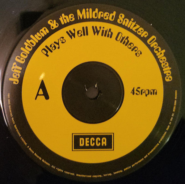 Jeff Goldblum & The Mildred Snitzer Orchestra : Plays Well With Others (12", EP)