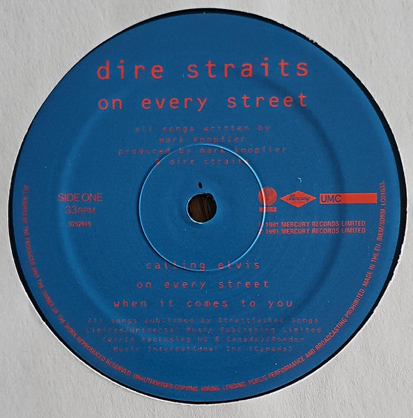 Dire Straits : On Every Street (2xLP, Album, RE, RM, 180)