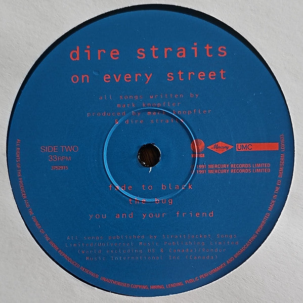 Dire Straits : On Every Street (2xLP, Album, RE, RM, 180)