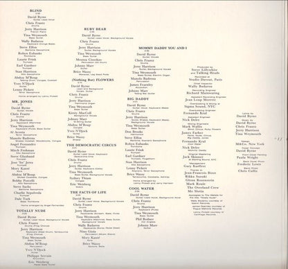 Talking Heads : Naked (LP, Album, All)