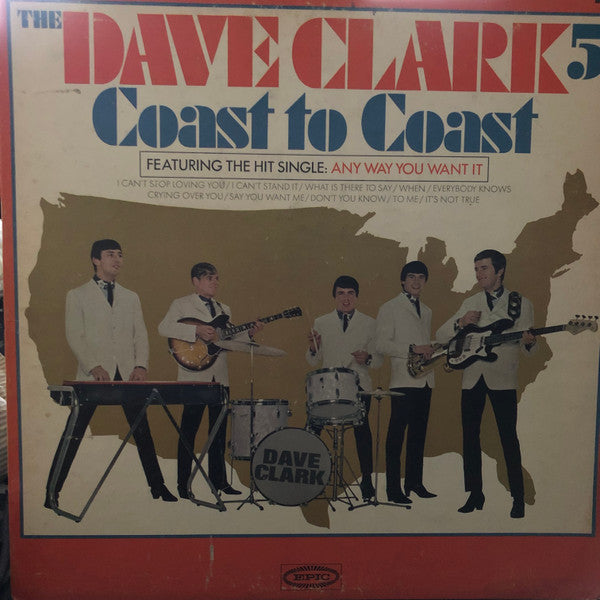 The Dave Clark Five : Coast To Coast (LP, Album, Mono)