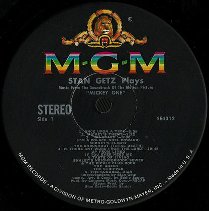 Stan Getz : Mickey One (LP, Album)