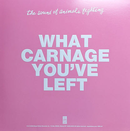 The Sound Of Animals Fighting : Lover, The Lord Has Left Us (2xLP, Ltd, RE, Sky)