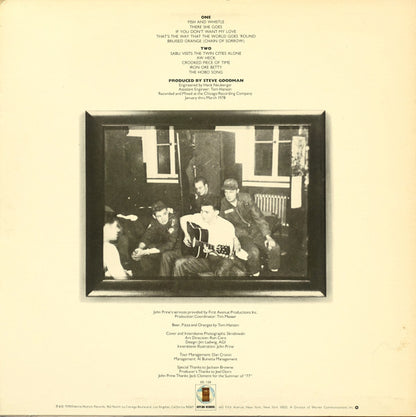 John Prine : Bruised Orange (LP, Album, SP )