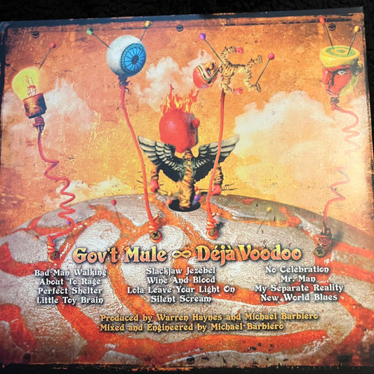 Gov't Mule : Déjà Voodoo (2xLP, Album, Ltd, RE, Gat)
