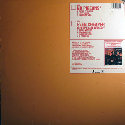 Sporty Thievz : No Pigeons (12")