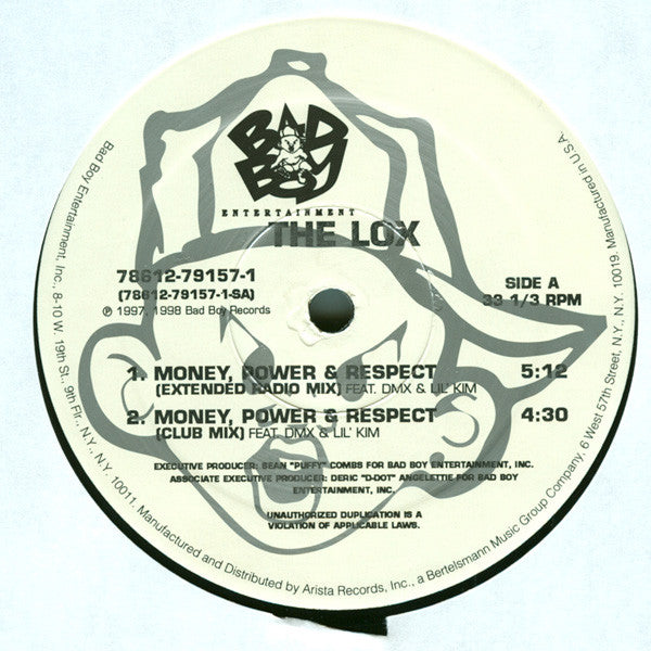 The Lox : Money, Power & Respect (12")