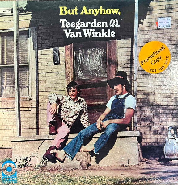 Teegarden & Van Winkle : But Anyhow, Teegarden & Van Winkle (LP, Album, Promo, (PR)