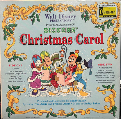 The Walt Disney Players, Charles Dickens (2) : An Adaptation Of Dickens' Christmas Carol (LP, Album, RP)
