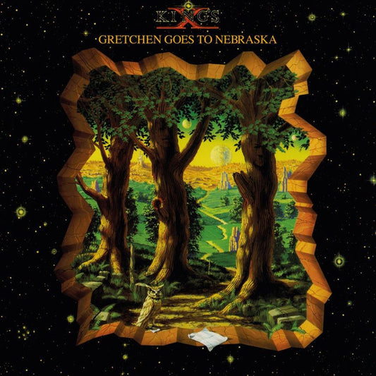 King's X : Gretchen Goes To Nebraska (2xLP, Album, Ltd, Num, RE, Gol)