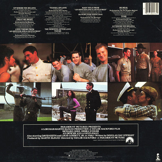 Various : An Officer And A Gentleman - Soundtrack (LP, Comp, Spe)