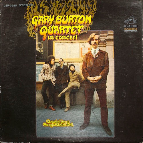 Gary Burton Quartet : Gary Burton Quartet In Concert (LP, Album, RE)