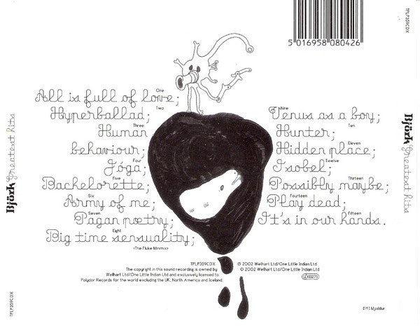 Björk : Greatest Hits (CD, Comp, RE, EDC)