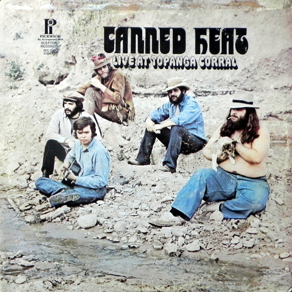 Canned Heat : Live At Topanga Corral (LP, Album)
