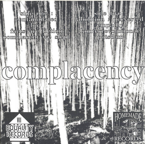 Abolition : Complacency (LP, Album)