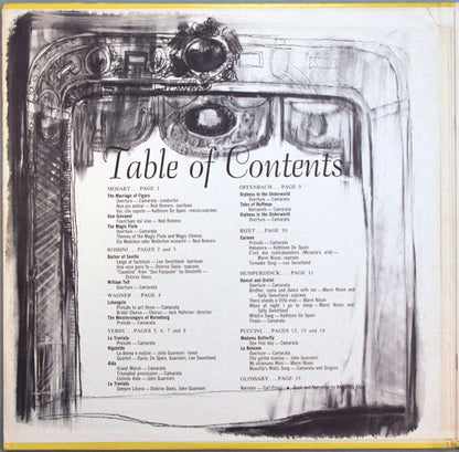 Various : Great Operatic Composers (Their Stories And Their Music) (2xLP, Album)